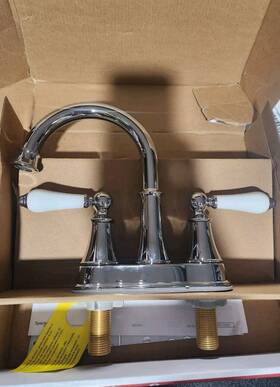 Lf-048-copc Pfister Courant Bathroom Faucet Chrome No Pop Up Drain Only