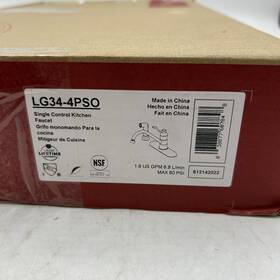 Lg344ps0 Pfister Portland 1-handle Kitchen Faucet And Side Spray Stainless Steel