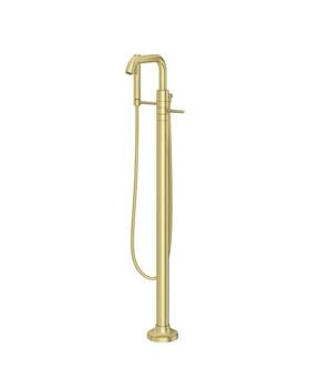 Lg6-1tntbg Pfister Tenet Floor Mounted Tub Filler With Built-in Diverter