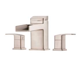 Rt6-5dfk Pfister Rt6-5df Kenzo Deck Mounted Roman Tub Waterfall Faucet With Metal Lever