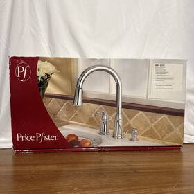 Wkp-650c Pfister Price Single Control Pull Down Faucet Polished Chrome Finish