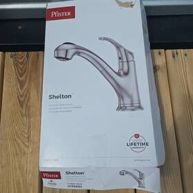 F-wkp-700s Pfister Wkp-700s Shelton #f-wkp-700s Stainless Steel Single Handle Deck-mount Pull-out