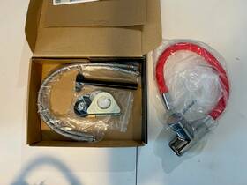 Phichi 744759601001 Kitchen Faucet Chrome Universal Pipe Hot Cold Mixer Tap Deck Mou