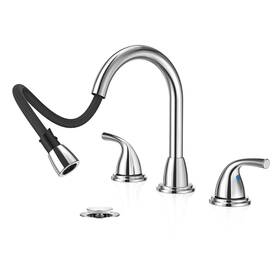 Bf04008-b11-c Phiestina Pull Down Sprayer Chrome Widespread 8 Inch