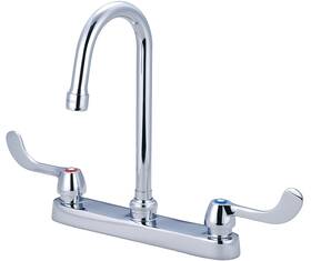 0122-els17 Pioneer Faucets Central Brass 1.5 Gpm Widespread - Chrome