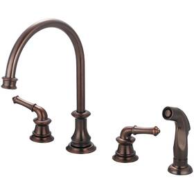 2dm201-orb Pioneer Faucets 2dm201 Del Mar 1.5 Gpm Widespread Kitchen Faucet - Bronze