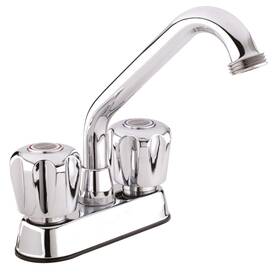 3040w Plumb Pak 064492070323 Belanger Dual Handle Laundry Tub Faucet With Swivel Spout And Hose End