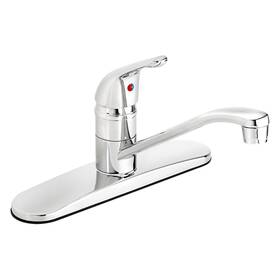 Eby65ccp Plumb Pak 064492134773 Low-arc Swivel Single Handle Kitchen Faucet Polished Chrome
