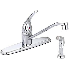 Ebo67bcp Plumb Pak Belanger Dual Handle Metallic Kitchen-polished Chrome Faucet
