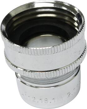 Pp800-17 Plumb Pak Faucet Aerator For Laundry And Garden Hose 3-3/4 Inch X 1-7/8 Polished Chrome