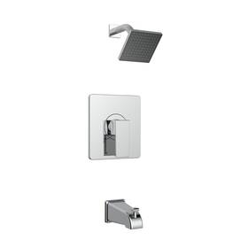 Qua90ccp Plumb Pak Belanger Single Handle Shower Head And Bathtub Faucet Polished Chrome