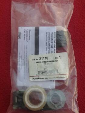 31116 Plumbmaster Handle Mechanism Kit Kitchen Faucet Plastic Plumbing Part