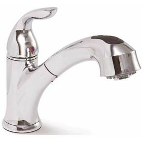 3577633 Premier Waterfront Single-handle Pull-out Sprayer Kitchen Faucet Chrome