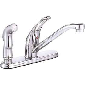 67729w-2101 Premier New Single-handle Standard Kitchen Faucet With Side Sprayer In Chrome