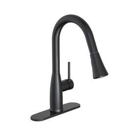 D001o-2 Private Brand Unbranded Pull-down Sprayer Kitchen Faucet Single-handle Black