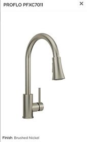 Pfxc7011zbn Proflo Orvis 1.8 Gpm Single Hole Pull Down Kitchen Faucet Brushed Nickel