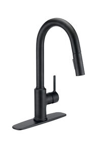 Pfxc4012mb Proflo Pfxc4012 Loftus 1.75 Gpm 1 Hole Pull Down Kitchen Faucet - Black