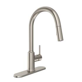 Pfxc4027zbn Proflo Pfxc4027 1.5 Gpm 1 Hole Pull Down Kitchen Faucet - Nickel