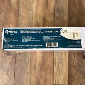 Pfxc5012zbn Proflo Kitchen Faucet Pfxc5012 Basque 1.8 Gpm Single Hole Pre-rinse Pull Down