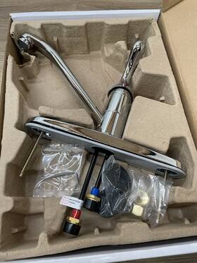 Pfxcm1m7204 Proflo Heathcote 1.5 Gpm Standard Kitchen Faucet - Read