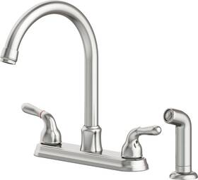 Pfxcm2m313zbn Proflo Pfxcm2m313 Kalada 1.75 Gpm Kitchen Faucet - Nickel