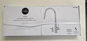 21-k121hcp-ps Project Source Ethan Single Handle Pull-down Kitchen Faucet Chrome With Soap Dispenser New