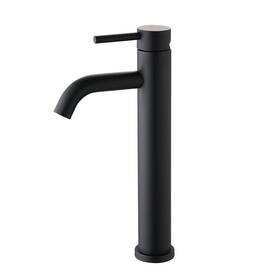 Proox 747388442526 Single Handle Vessel Bathroom Sink Faucet Orb Tape Matte Black