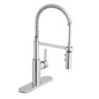 Hd67858-0001 Pull Down Kitchen Faucet 360-degree Spout Swivel Advanced Spray Metal Chrome