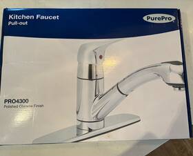 Pro4300 Purepro Pull-out Kitchen Faucet Polished Chrome