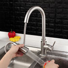 Qly137083 Tapcet Brushed Steel Pull Out Faucet Kitchen Basin Sink Spray