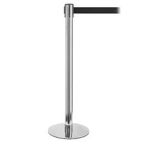 Pl250pc-dgn110 Queue Solutions Prolux 250 Polished Chrome 11ft Dark Green Belt