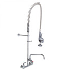 R-gyst Ridgeyard Commercial Sink Wall Mount Faucets Double Handle 759803745006