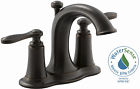 R45780-4d-2bz Linwood Lavatory Faucet Double Handle Oil Rubbed Bronze 885612599551