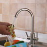 Reh9872334 Double Lever Swivel Spout Kitchen Basin Sink Faucet 6930402313092