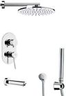 Tsh4502-cr Remer Inverno Modern Shower System With Sliding Rail 0637509892906