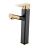 B07myngh19 Richuan Black Gold Pull Down Bathroom Vessel Sink Faucet Modern Lavatory