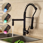 Rio101002 Rio Led Oil Rubbed Bronze Spring Kitchen Faucet 617032191714