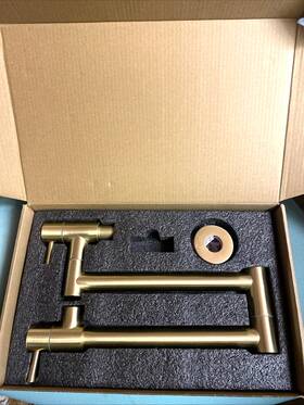 Rdx3220-g Roddex Pot Filler Faucet Wall Mount Trim Only No Rough-in Valve