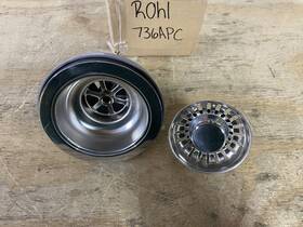 736apc Rohl 3 1/2 Inch Basket Strainer Without Remote Pop-up Polished Chrome Read