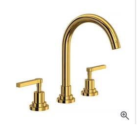A2208lmulb-2 Rohl Lombardia 1.2 Gpm Widespread Bathroom Faucet With Pop Up Drain