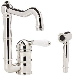 A3608lpwspn-2 Rohl Kitchen Faucets Polished Nickel
