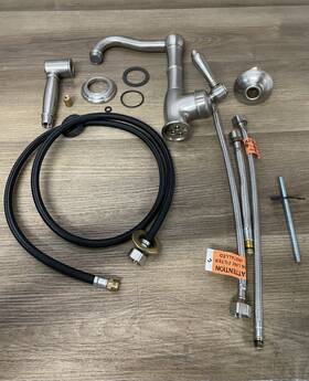 A3650 Rohl A3650/6.5lmwsstn-2 A3650/6.5lmwsst Acqui 1.5 Gpm Deck Mounted Single Hole Bar Faucet Parts