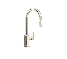 Ap53d1lmpn Rohl Apothecary Pull-down Touchless Kitchen Faucet - Polished Nickel