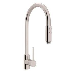 Ls57l-stn-2 Rohl Modern Architectural Single Hole Side Mount Metal Lever