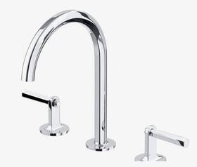 Md08d3apc-w Rohl Widespread Lavatory Faucetwith C-spout