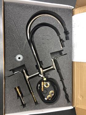 U.4549ht-apc-2 Rohl Armstrong Pull-down Bridge Kitchen Faucet With C-spout