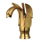 Rozin-651326 Rozin Swan Design Single Hole Bathroom Basin Faucet 520361547407