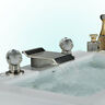 Rozin3039 Qltyap Nickel Widespread Basin Sink Faucet Waterfall Bathroom 642087446083