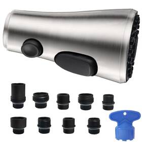 Rqjlz 764015804304 Pull Down Spray Head For Kitchen Faucet 3 Modes With 9 Adapters R