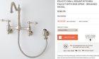 Rs-5086-bn Signature Hardware Felicity Wall Mount Kitchen Faucet